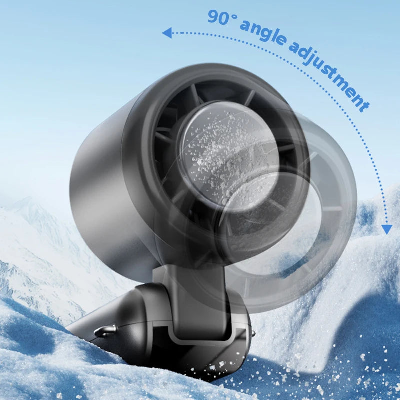 Xiaomi Refrigeration Handheld Electric Fan High-Speed Violent Turbo Fan Folding Neck Hanging Ice Pack Small Fan Office Outdoor