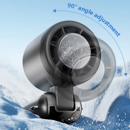Xiaomi Refrigeration Handheld Electric Fan High-Speed Violent Turbo Fan Folding Neck Hanging Ice Pack Small Fan Office Outdoor